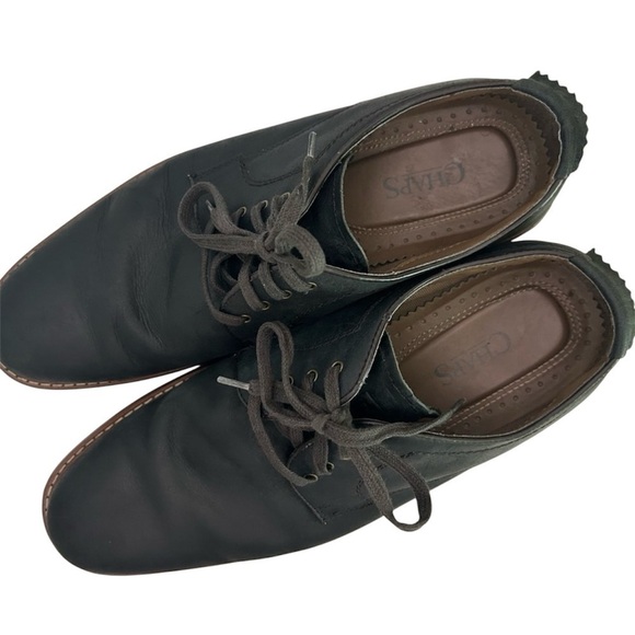 Chaps Casual Lace Up Shoes - Black/Brown, Size 11.5M - Picture 4 of 13